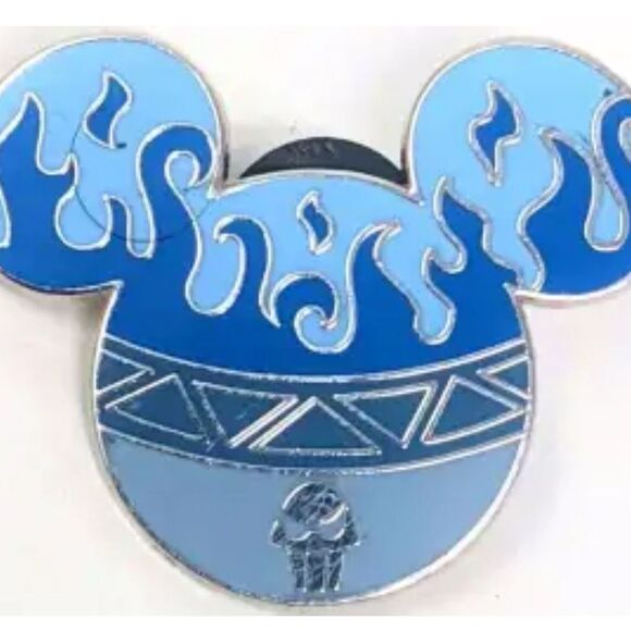 Disney Villains Mystery Collection - Hades Blue Flame Mickey Mouse Pin - Picture 2 of 13